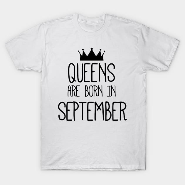 September Queen T-Shirt by giantplayful